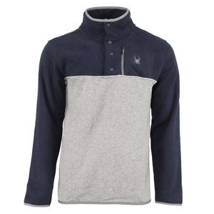 Spyder Men's Block Fleece Layer Jacket Frontier